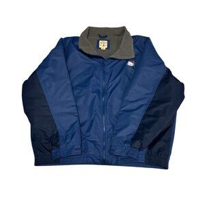 Red Head Brand Co. Navy Blue Jacket Full Zip Size 3XL w/Hello Kitty Patch READ